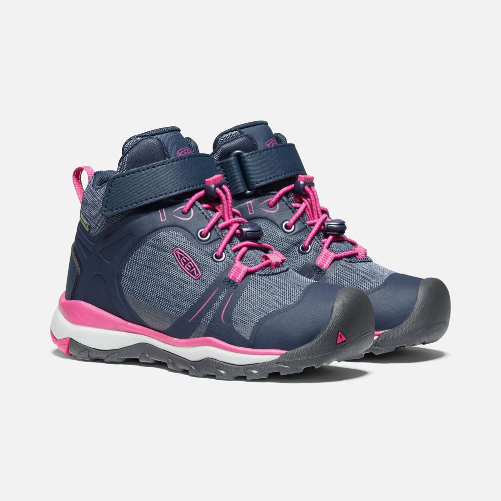 Keen Outdoor Bot Çocuk Mavi/Pembe - Terradora Ii Waterproof - Türkiye DCIL08537